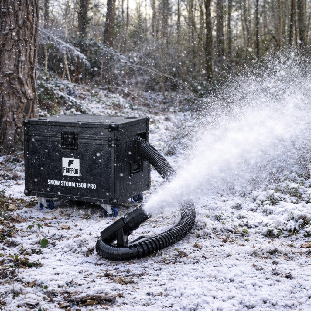 Firefog Snow Storm 1500 Pro macchine della neve da 1500 W in flightcase