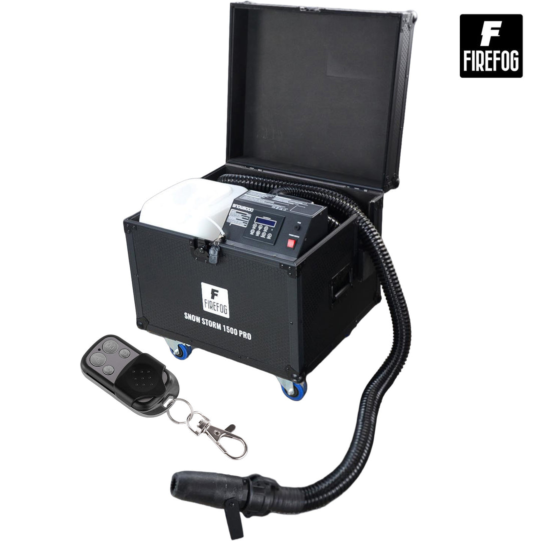 Firefog Snow Storm 1500 Pro macchine della neve da 1500 W in flightcase