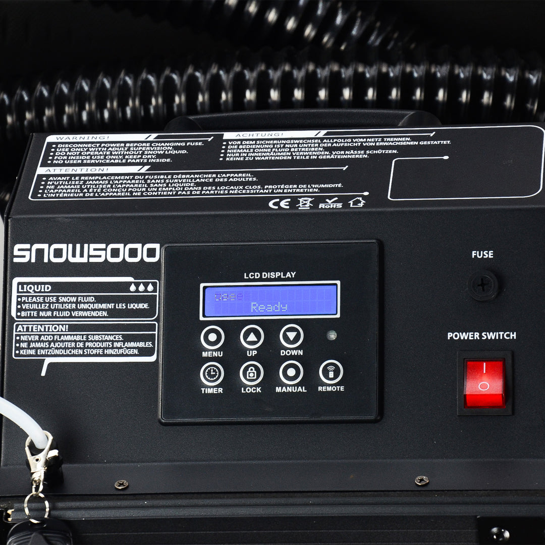 Firefog Snow Storm 1500 Pro macchine della neve da 1500 W in flightcase