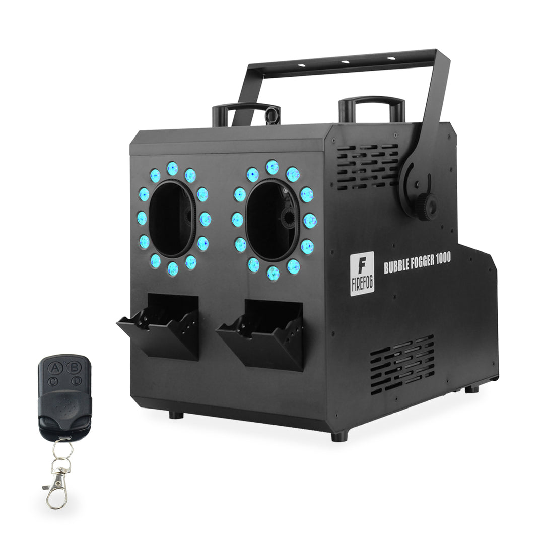 Firefog BUBBLE FOGGER 1000 macchina del fumo e delle bolle con LED RGBW