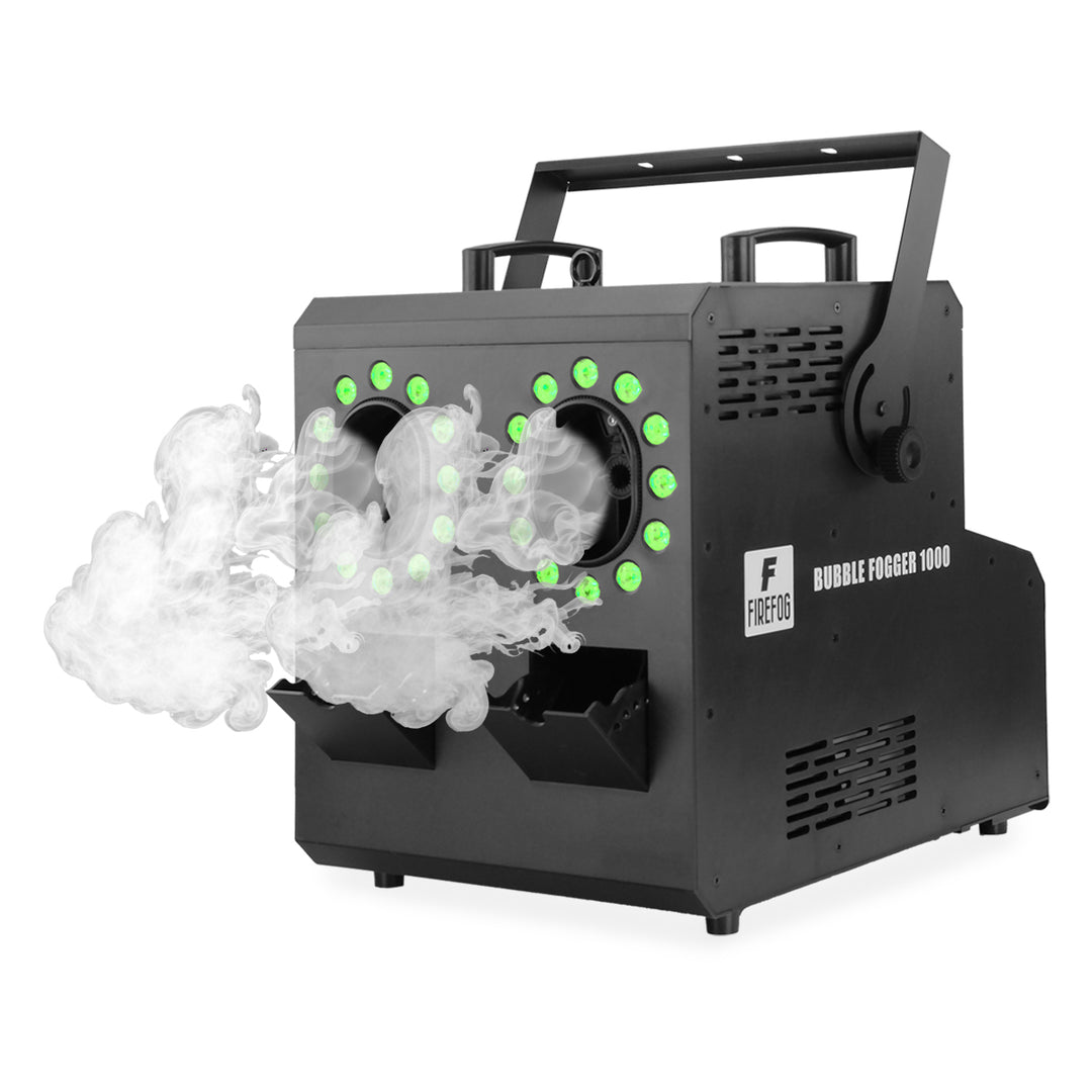 Firefog BUBBLE FOGGER 1000 macchina del fumo e delle bolle con LED RGBW
