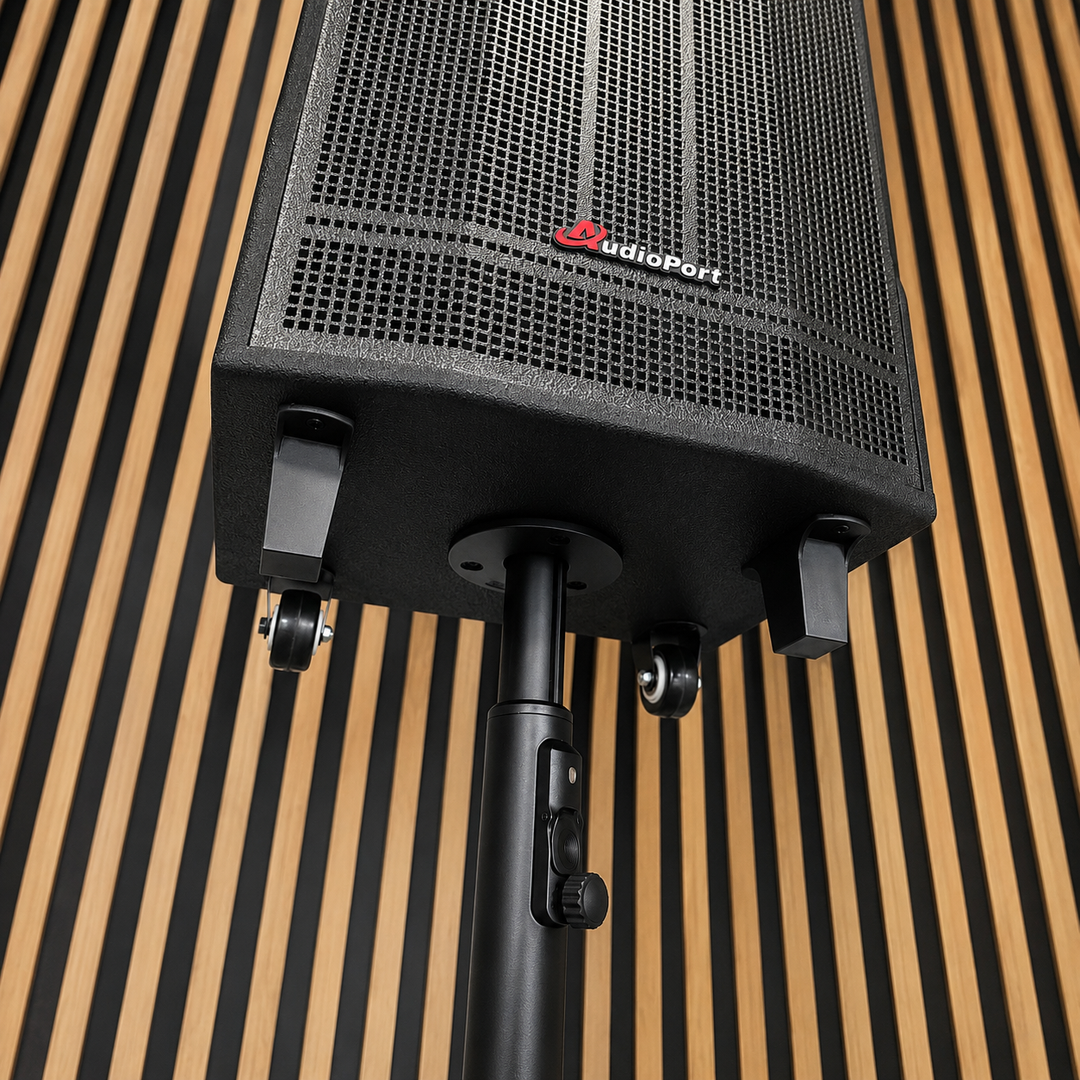 Audioport V12 cassa attiva portatile 350 W con 2 microfoni