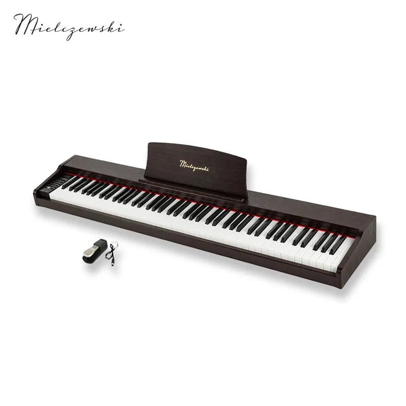 Mielczewski Tiento digitalpiano, marrone scuro