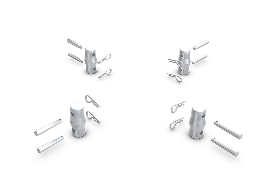 QTM Kit di montaggio per Truss 4 uova, 8 pin e 8 aghi
