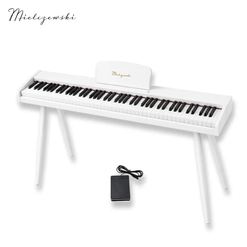 Mielczewski Canzonetta digitalpiano con gambe, bianco