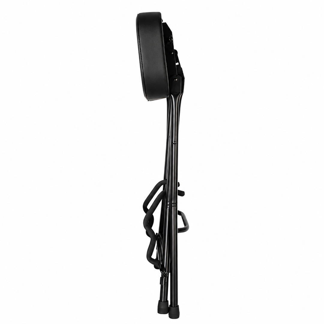 Hardman SB207 poggiapiede per chitarra con poggiapiedi e supporto per chitarra.