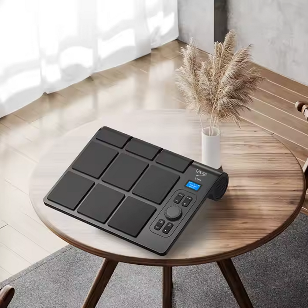 V-TONE ED9 batteridrevet elektronisk tromme Pad