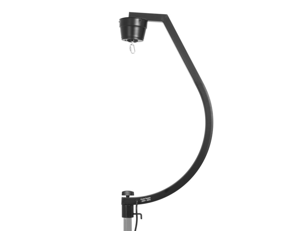 EUROLITE Set sfera a specchi 50cm nera con stand e cover nera per treppiede