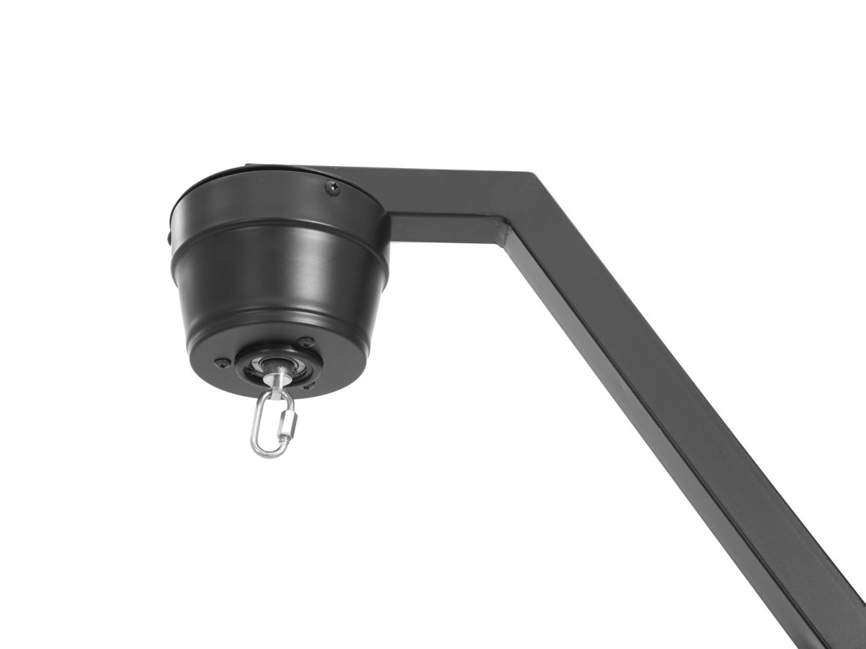 Holder with motor for mirror balls up to 50cm (Black)