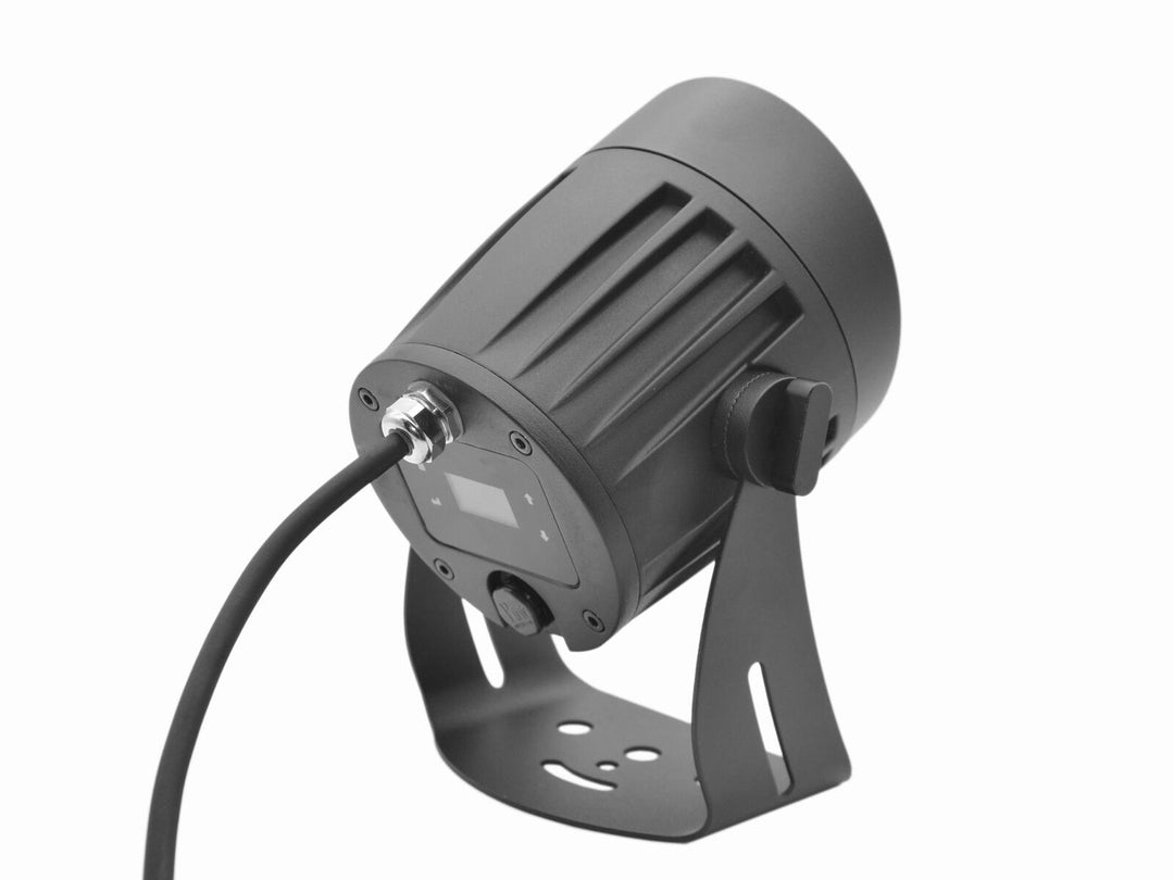 EUROLITE LED Faretto da esterno 15W RGBW QuickDMX con picchetto