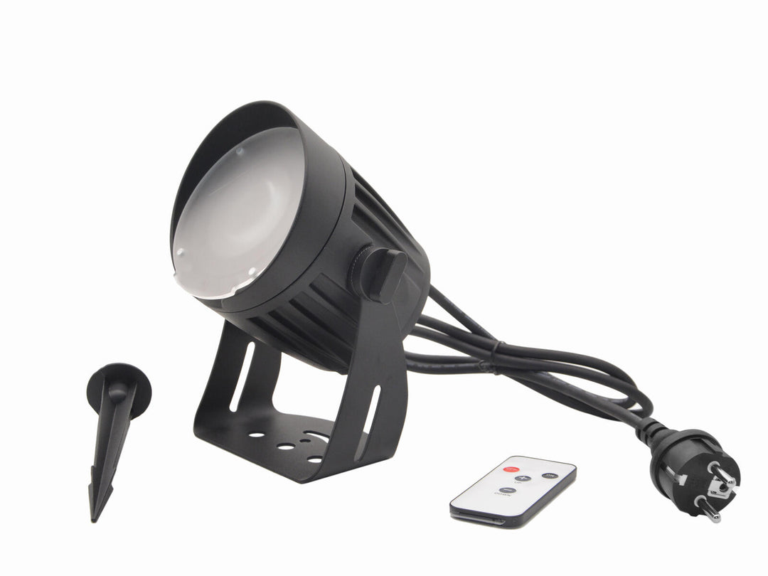 EUROLITE Faretto da esterno LED 18W WW con picchetto