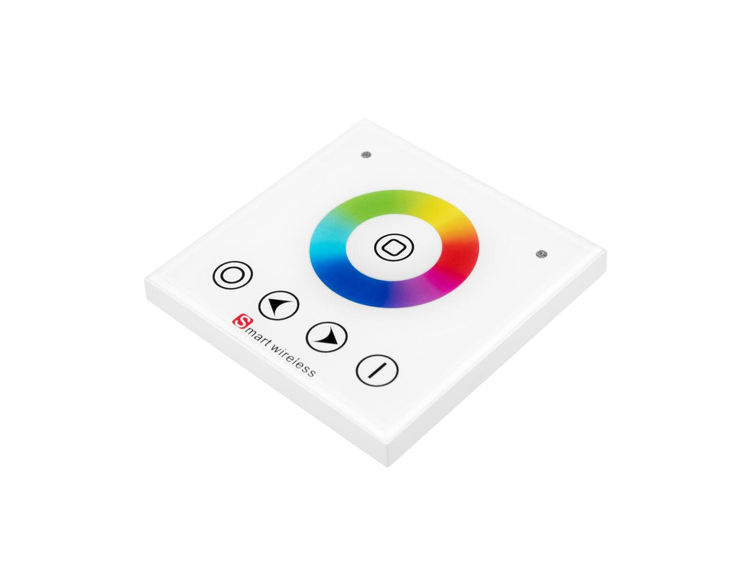 EUROLITE Pannello da parete con striscia LED per controller RF RGB