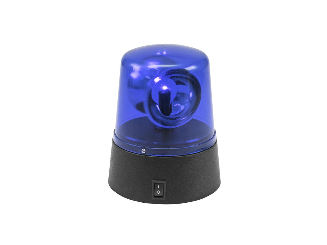 EUROLITE LED Mini Police Beacon blu USB/Battery