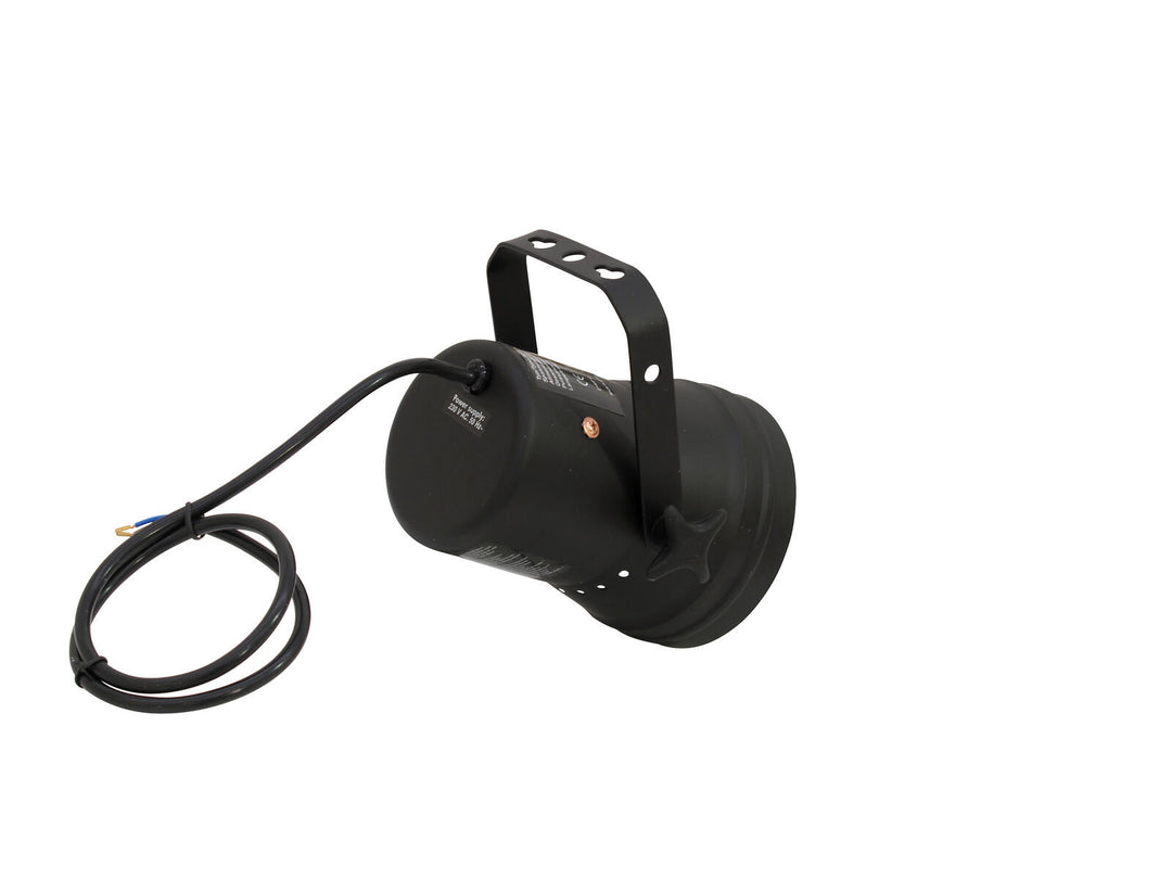 EUROLITE T-36 Pinspot con cavo, nero