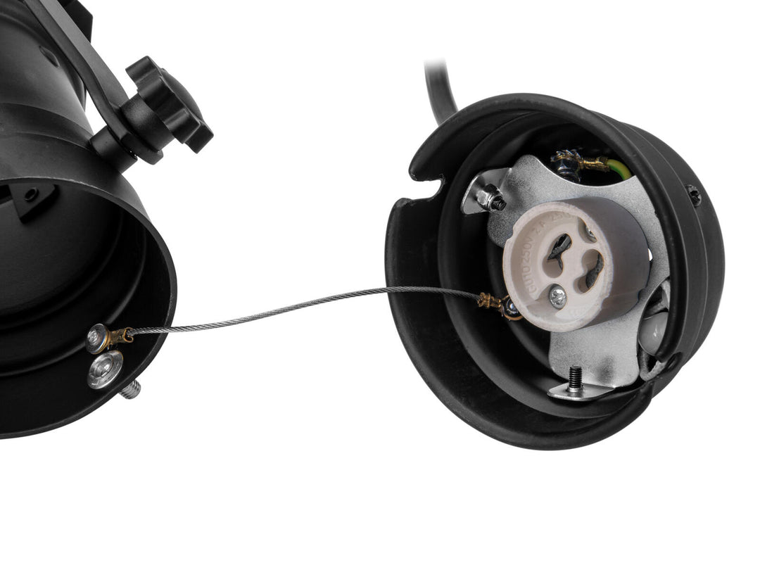 EUROLITE PAR-16 Faretto GU-10 nero