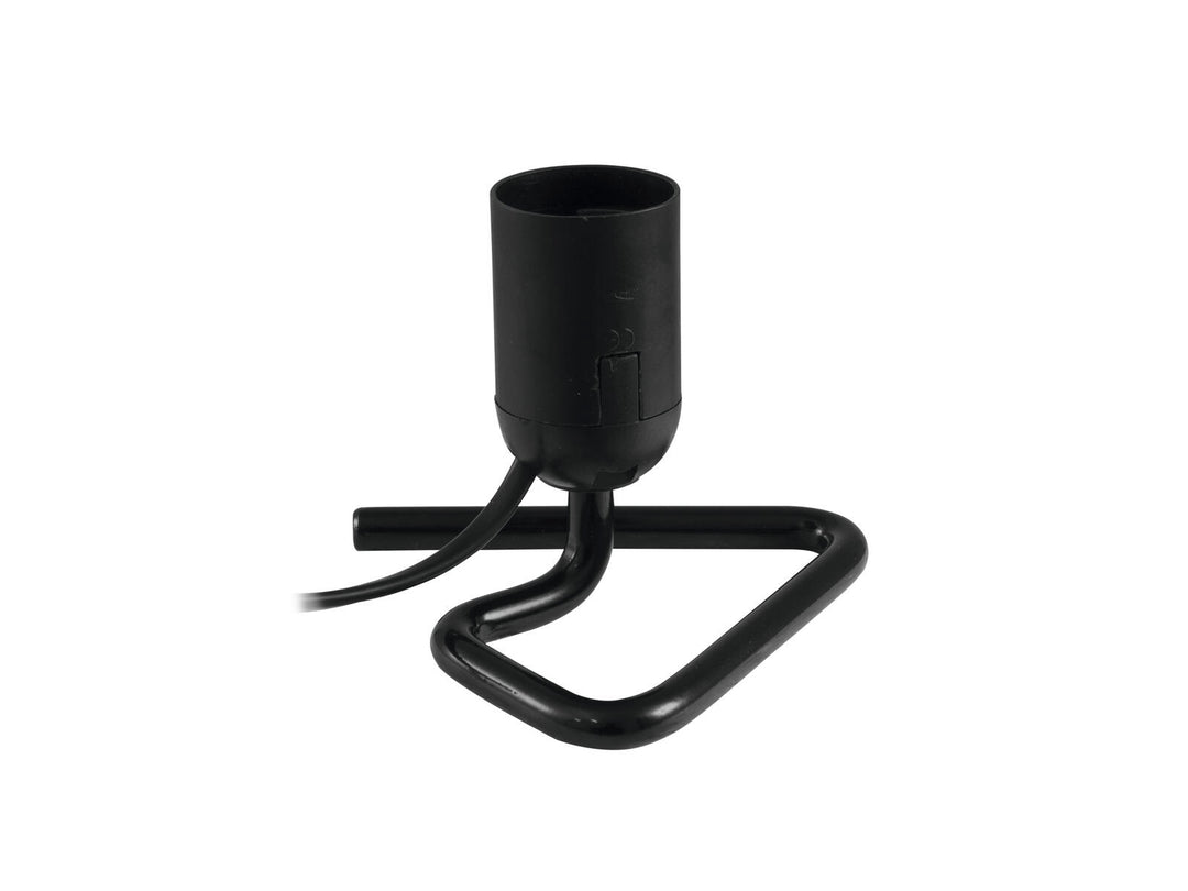 EUROLITE Set LED E27 RGB/WW/CW WiFi + base triangolare black