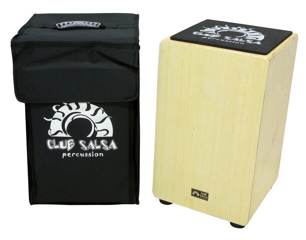 GEWA Club Salsa cajon in betulla con frontale in betulla