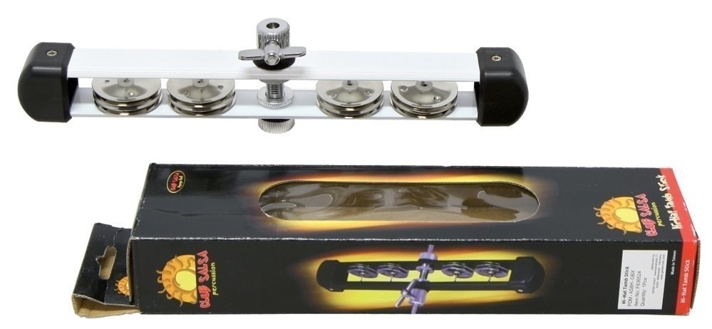 Tamburello hi-hat GEWA Club Salsa con 4 sonagli doppi