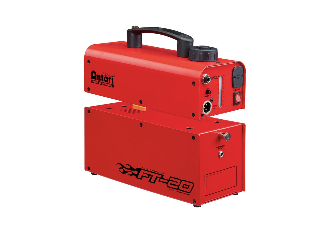ANTARI FT-20X-B Macchina del Fumo Mobile (600W, Rosso)