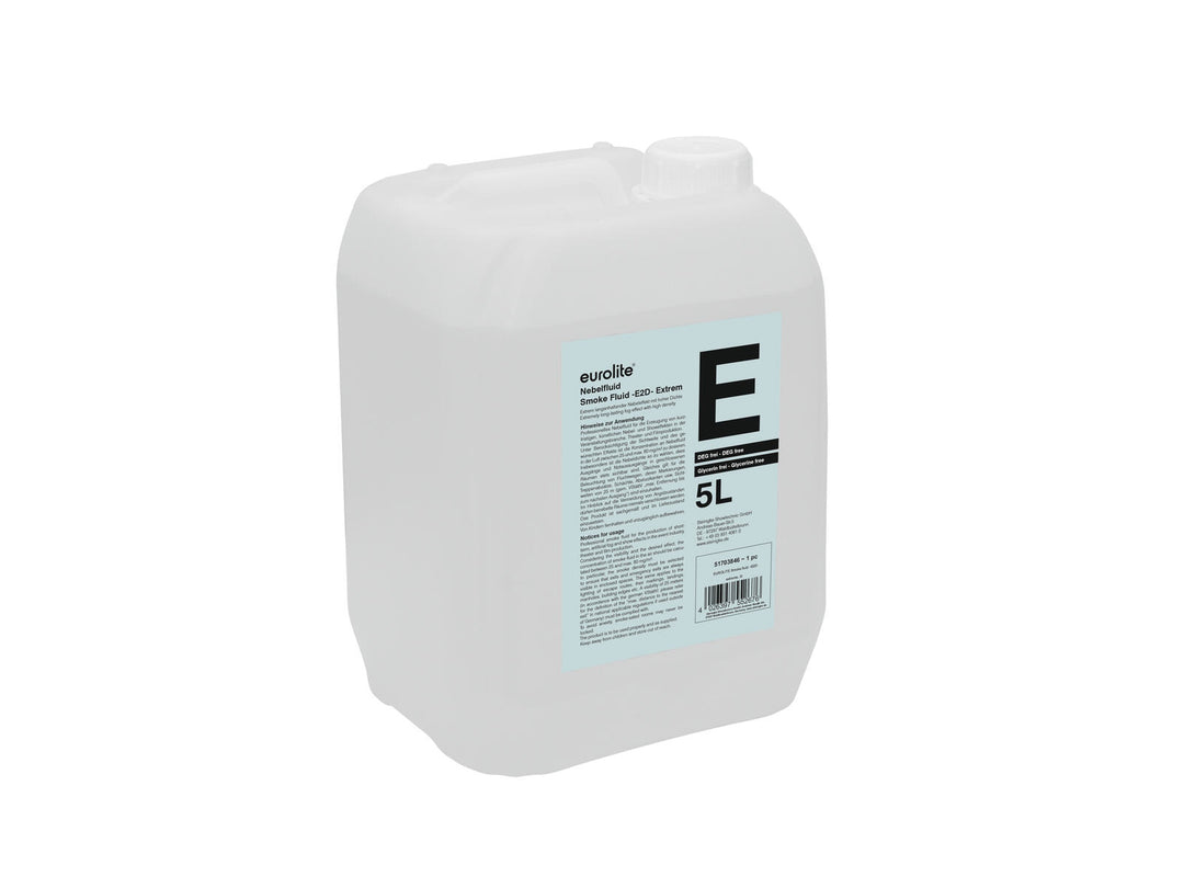 EUROLITE SMOKE FLUID -E2D- Extreme, liquido per fumo da 5l