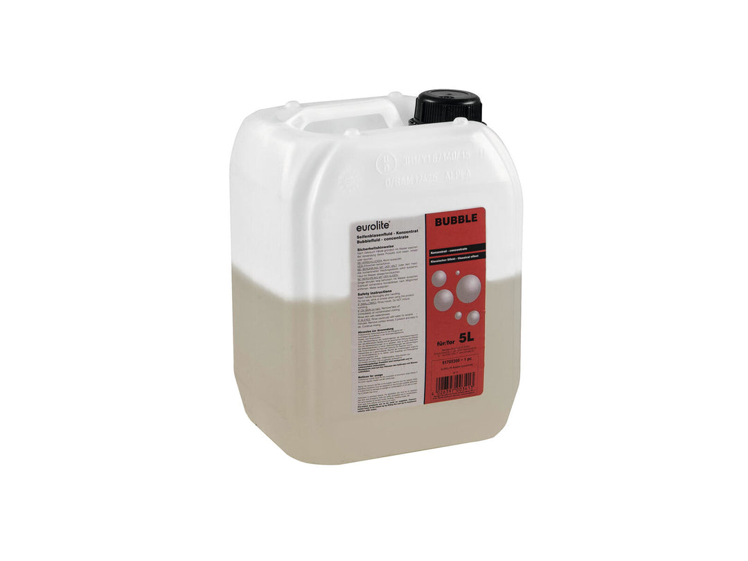 EUROLITE Concentrato per bolle per 5l