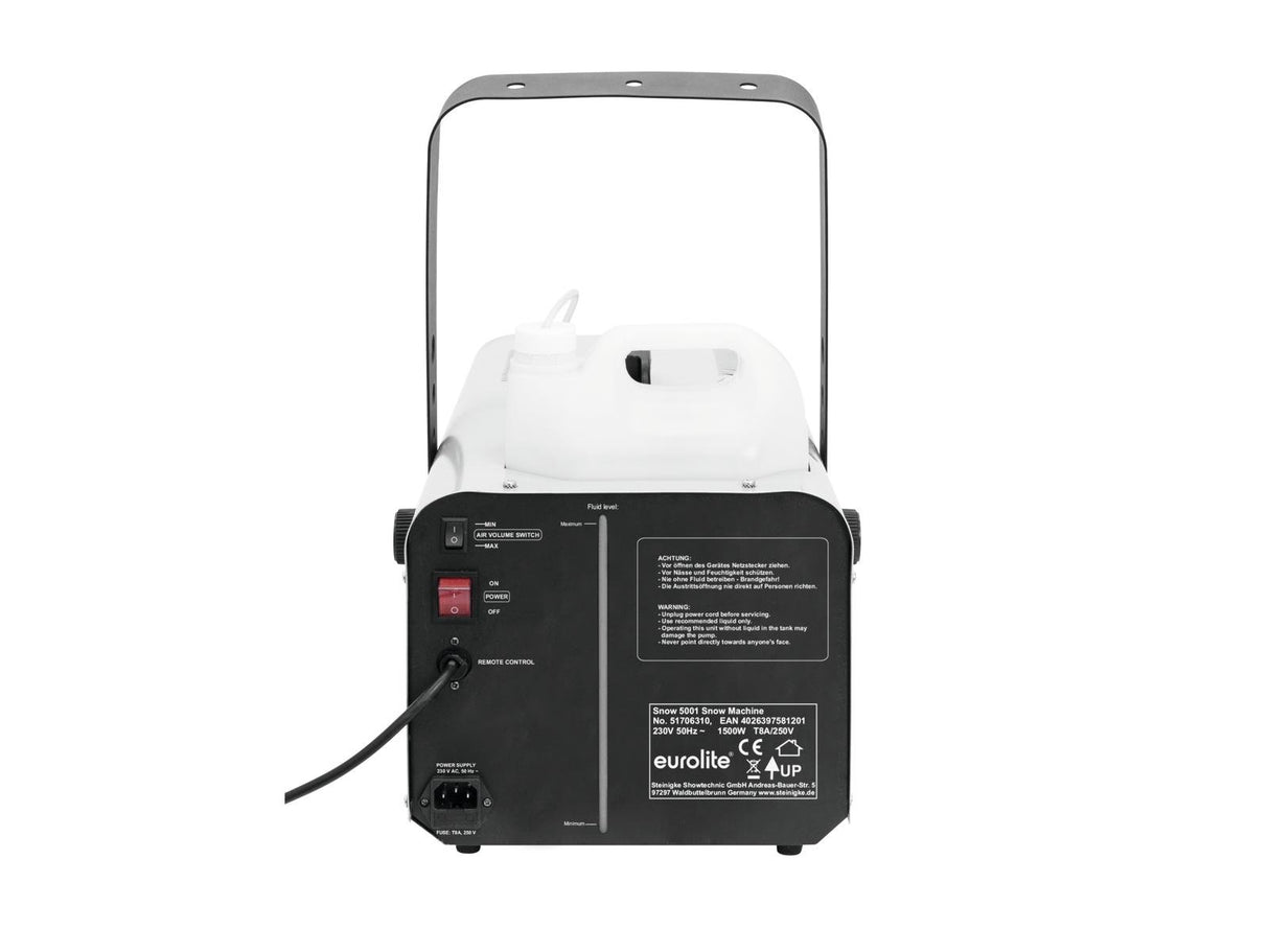 Eurolite Snow 5001 - Macchine della Neve (1500W)