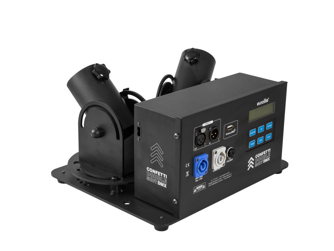EUROLITE Doppio Lancio di Coriandoli DMX