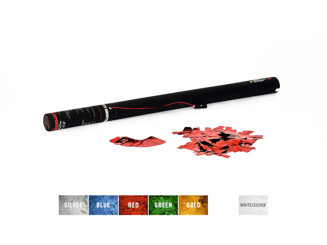 TCM FX Electric Confetti Cannon 80cm, rosso metallizzato