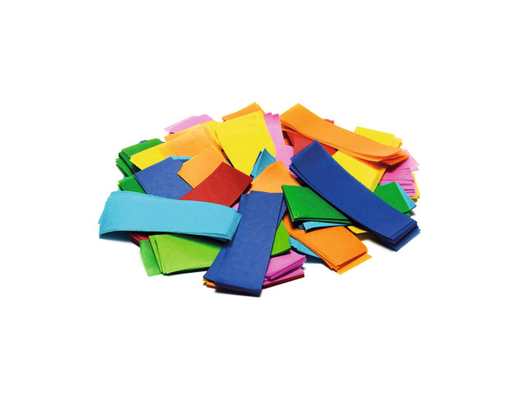 TCM FX Slowfall Confetti rettangolare 55x18mm, nero, 1kg