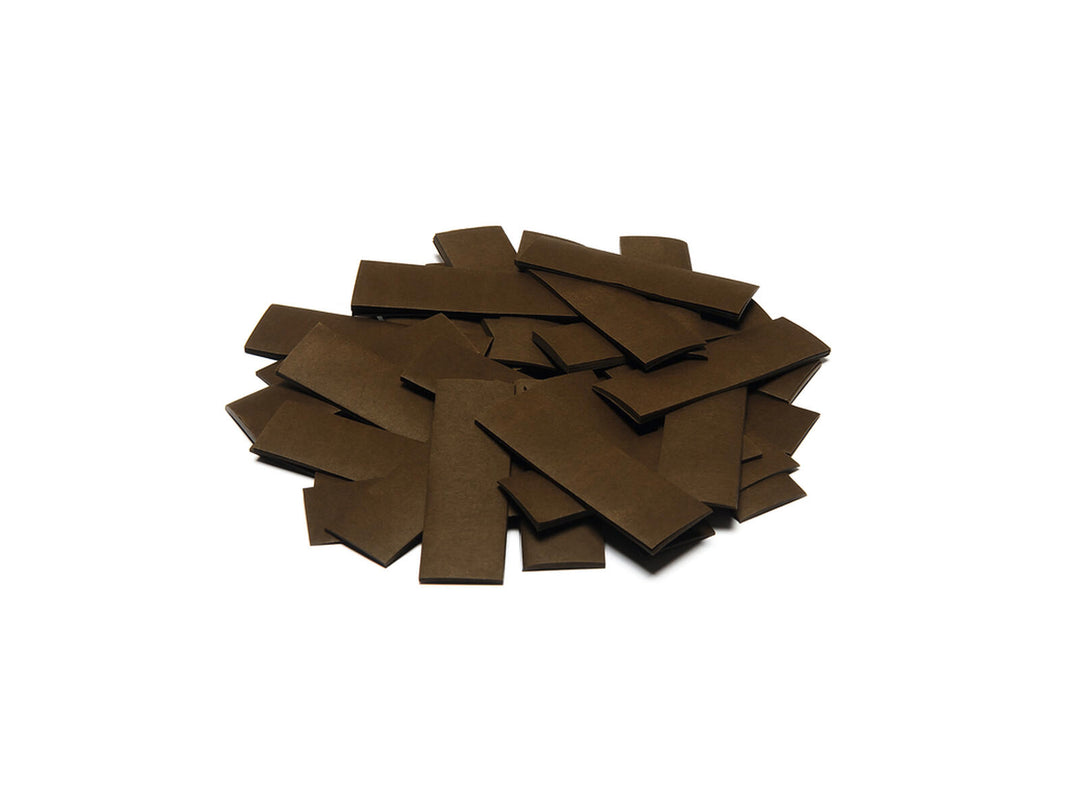 TCM FX Slowfall coriandoli rettangolari 55x18mm, marroni, 1kg