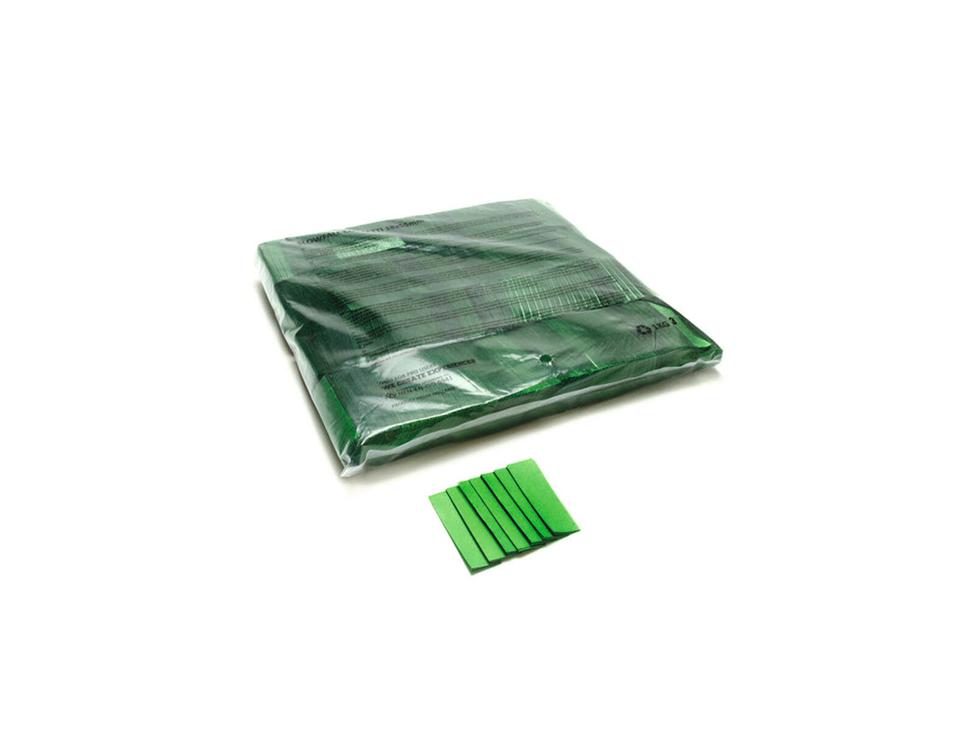 TCM FX Slowfall Confetti rettangolare 55x18mm, dark green, 1kg