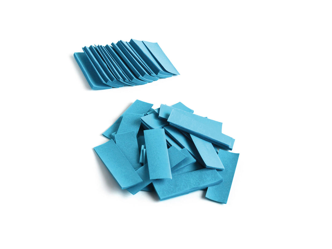 TCM FX Slowfall Confetti rettangolare 55x18mm, light blue, 1kg