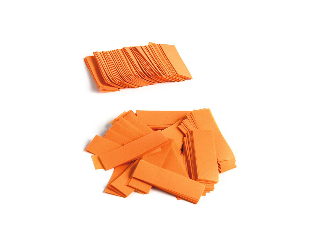 TCM FX Coriandoli Slowfall rettangolari 55x18mm, arancione, 1kg
