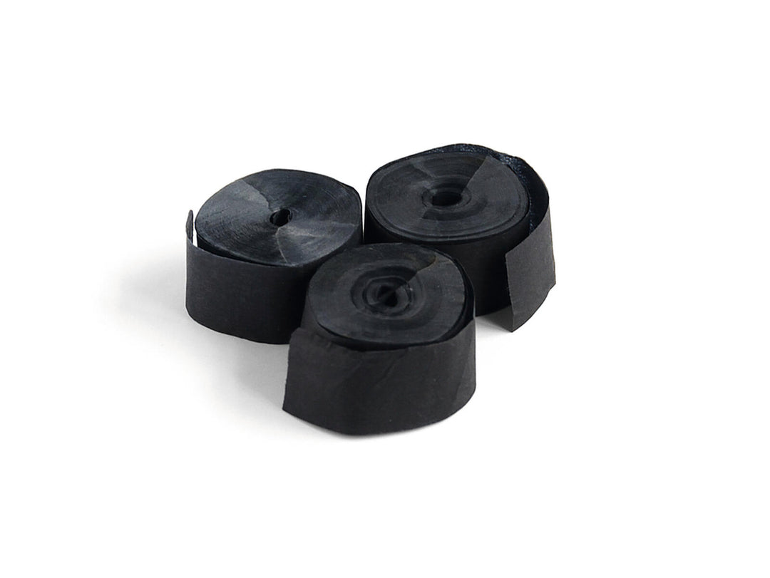 TCM FX Slowfall Streamers 10mx1.5cm, neri, 32x