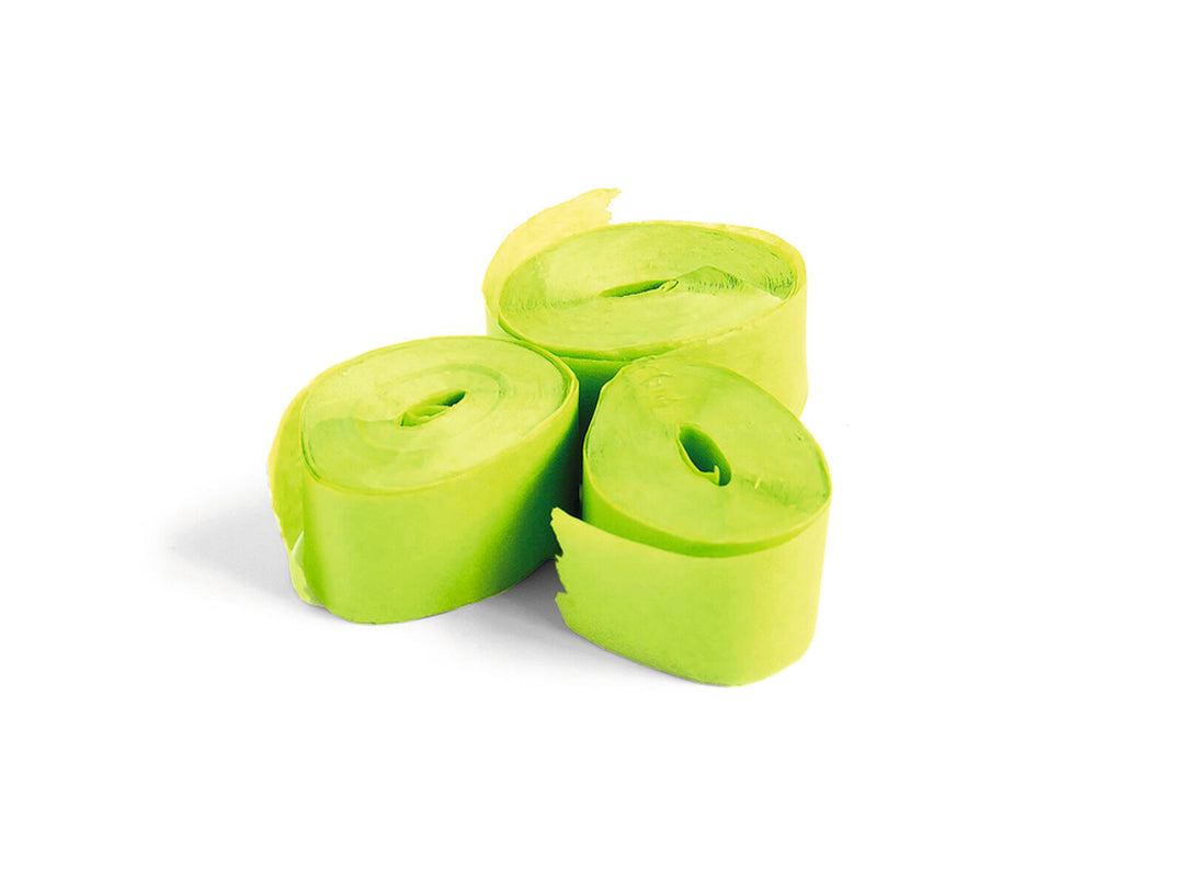 TCM FX Slowfall Streamers 10mx1.5cm, light verde, 32x