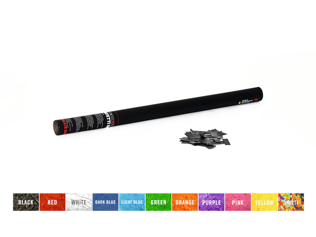 TCM FX Cannone manuale per coriandoli 80cm, nero