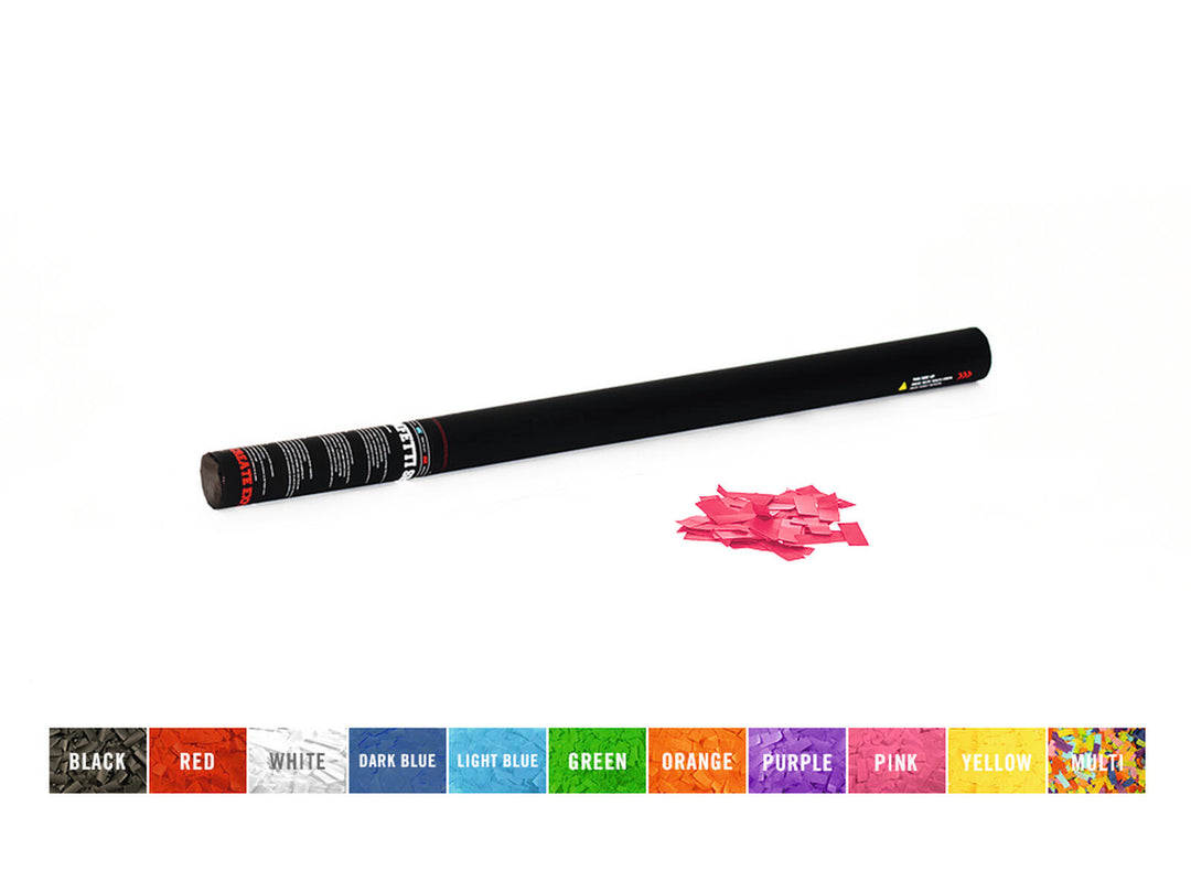 TCM FX Cannone portatile per coriandoli 80cm, rosa