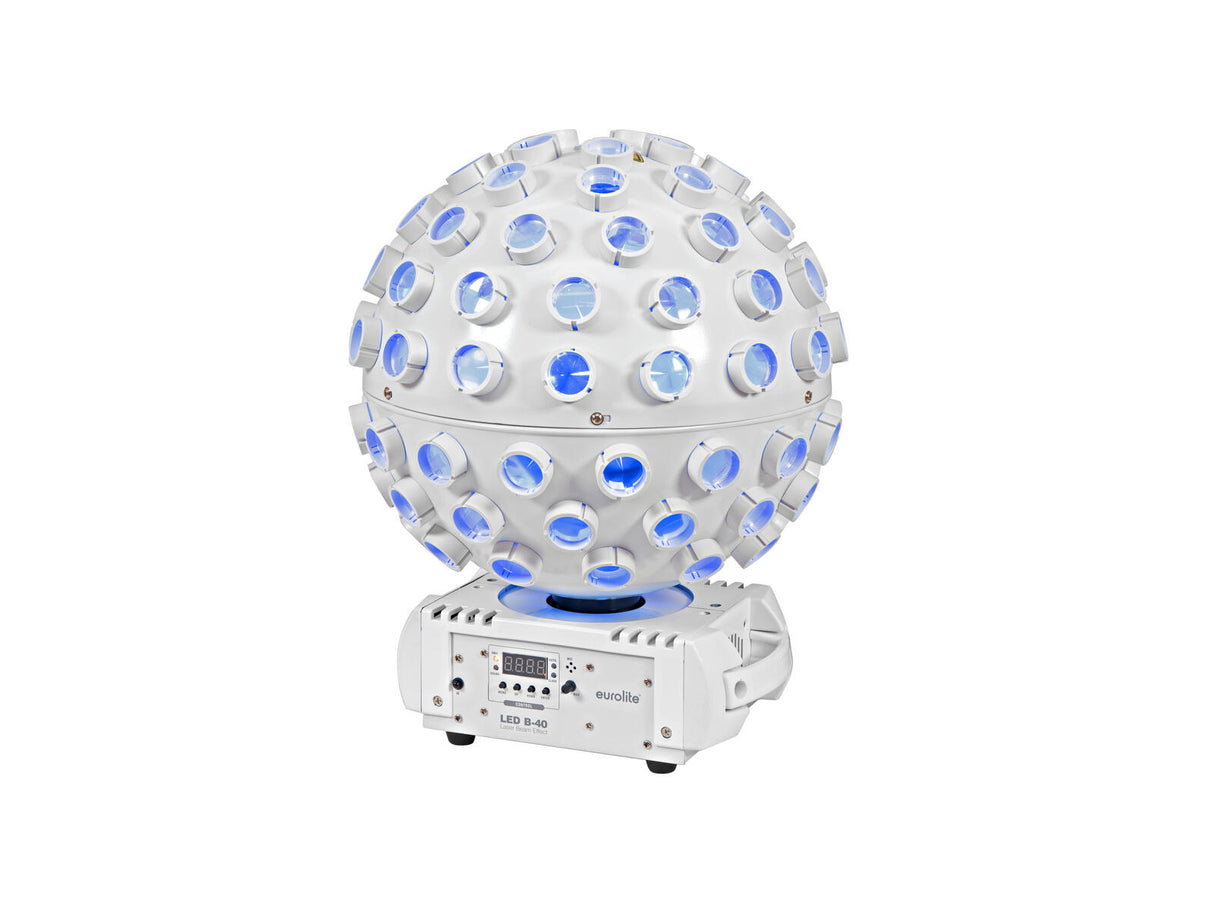 EUROLITE Set LED B-40 Laser Beam Effect wh + Soft Bag