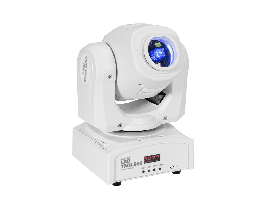EUROLITE Set 4x LED TMH-S60 Teste Mobile Spot wh + Case