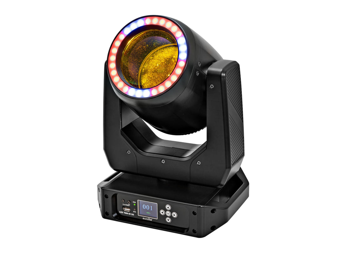 EUROLITE LED TMH-B120 Hypno Teste Mobile Beam