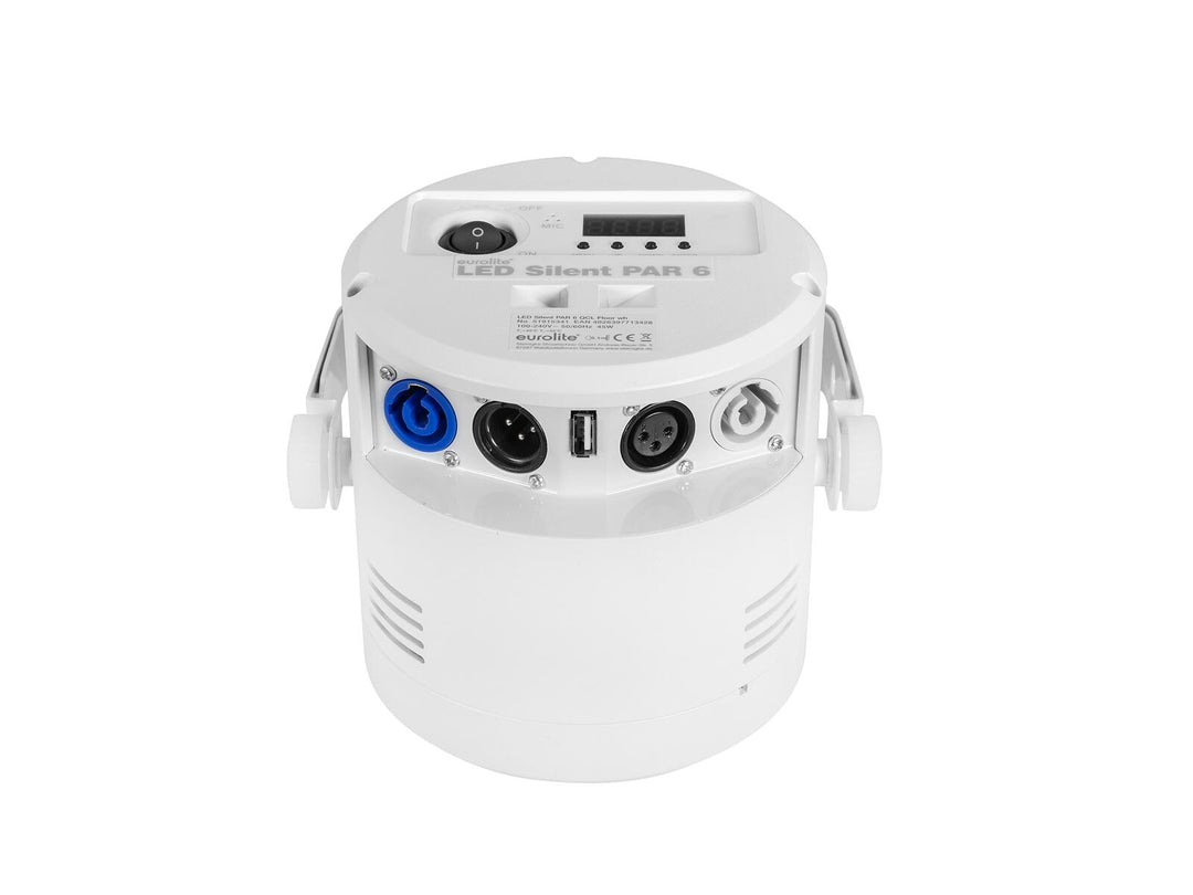 EUROLITE LED Silent Par 6 QCL da pavimento wh