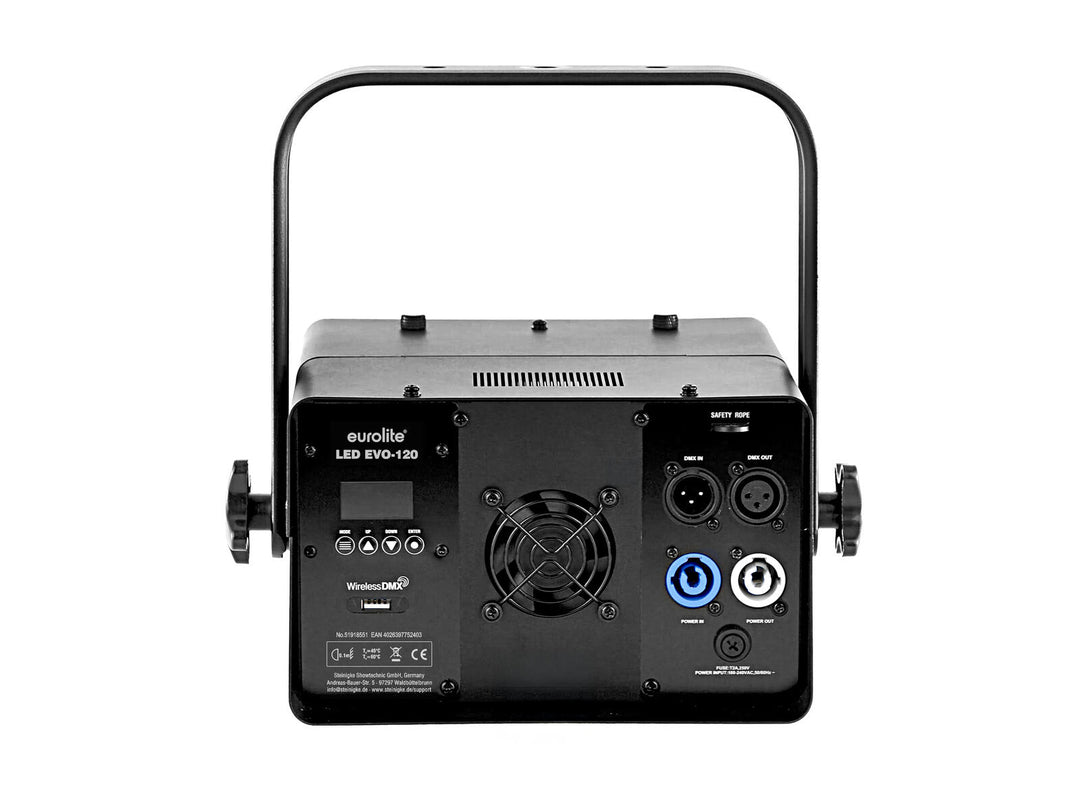 EUROLITE LED EVO-120 QCL Proiettore Multi Effect