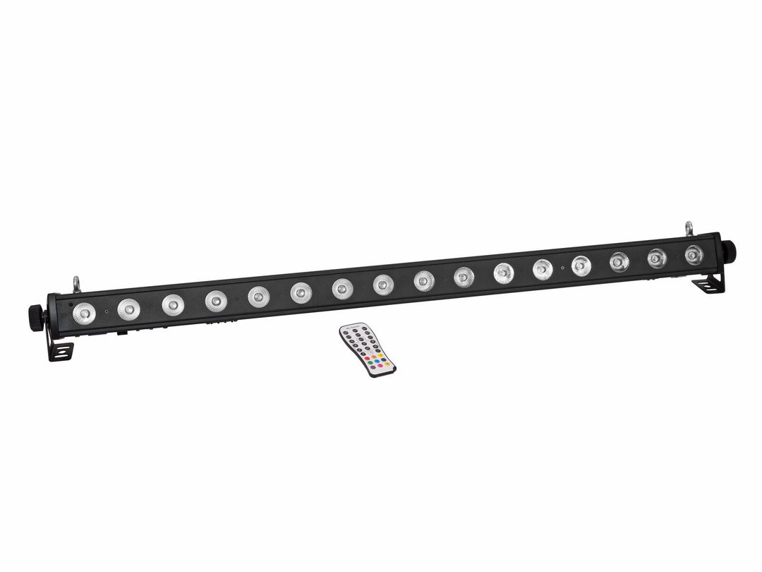 EUROLITE Set 2x LED PIX-16 QCL Barra + Borsa morbida
