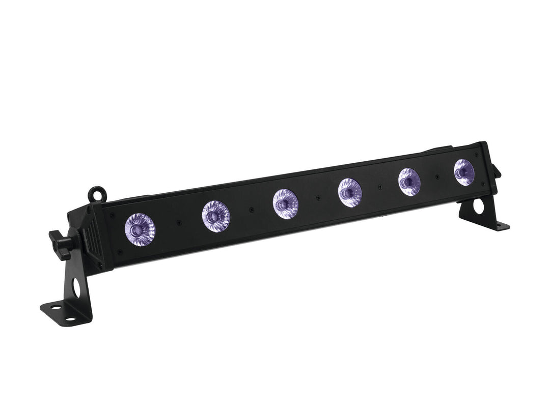 EUROLITE Set 2x LED BAR-6 QCL RGBA + Borsa morbida