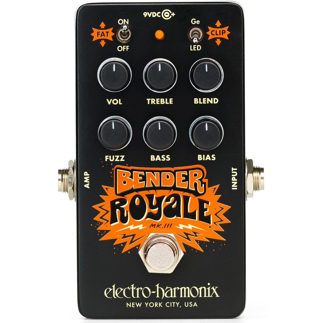 Electro Harmonix Bender Royale Fuzz al germanio Black