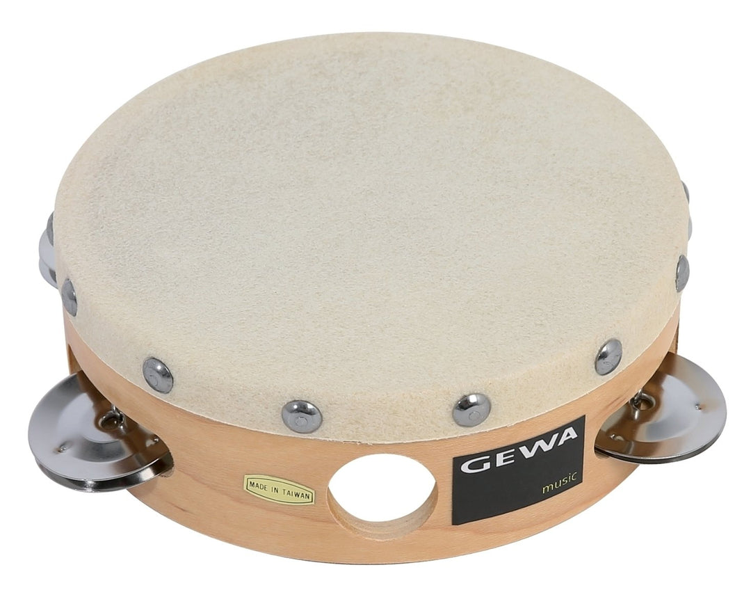 GEWA Tamburello tradizionale con sonagli - 6"