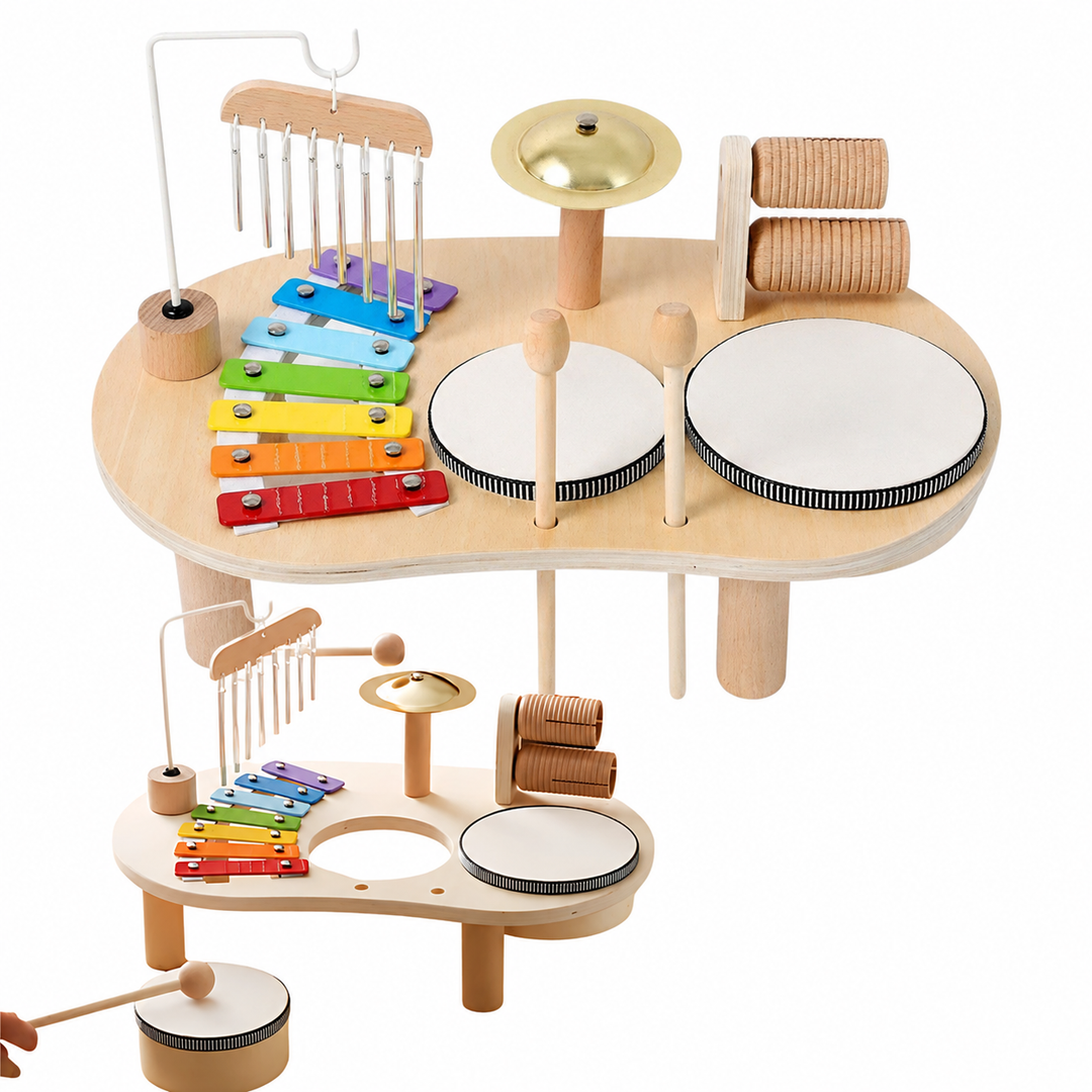 Set musicale per bambini in legno