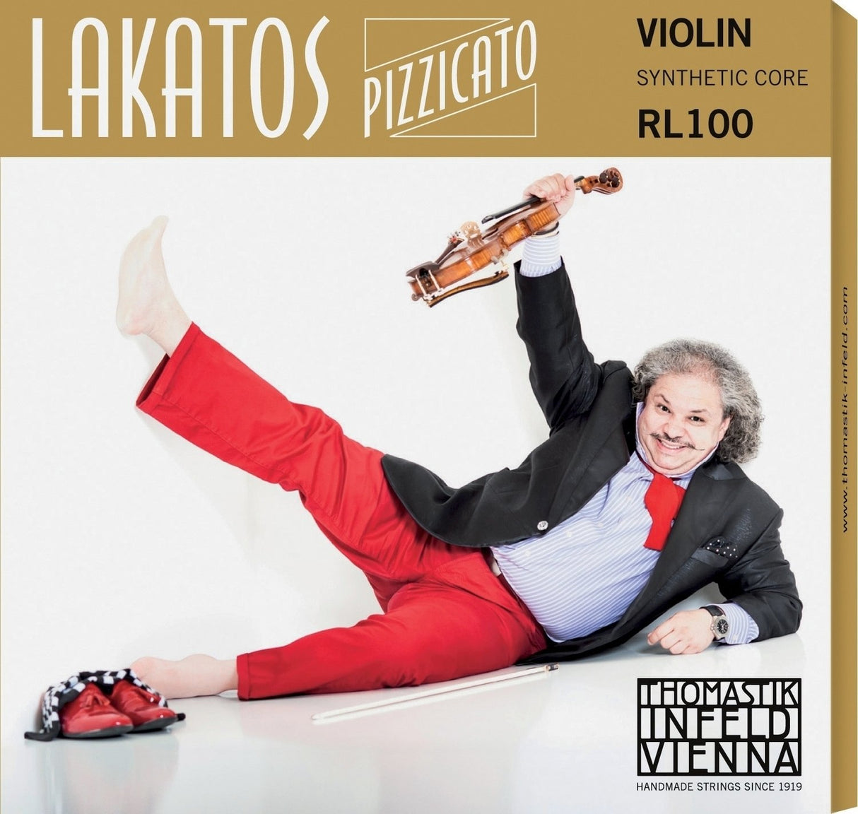 Thomastik-Infeld Violin strings Lakatos Pizzicato - D (RL03)
