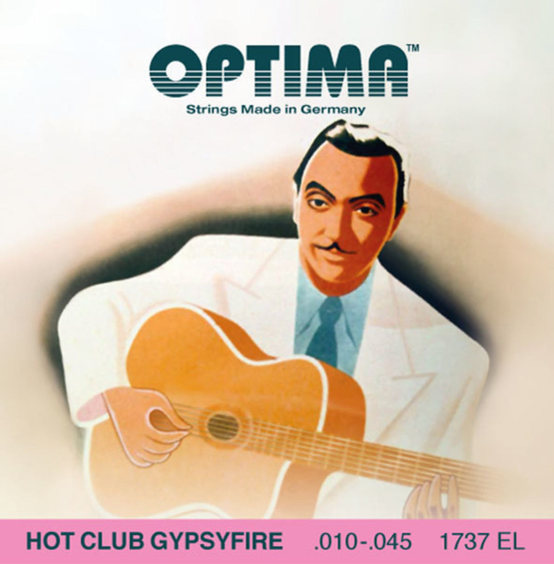 Optima Corde per chitarra acustica Hot Club Gypsyfire argentate - Set (1737EL)