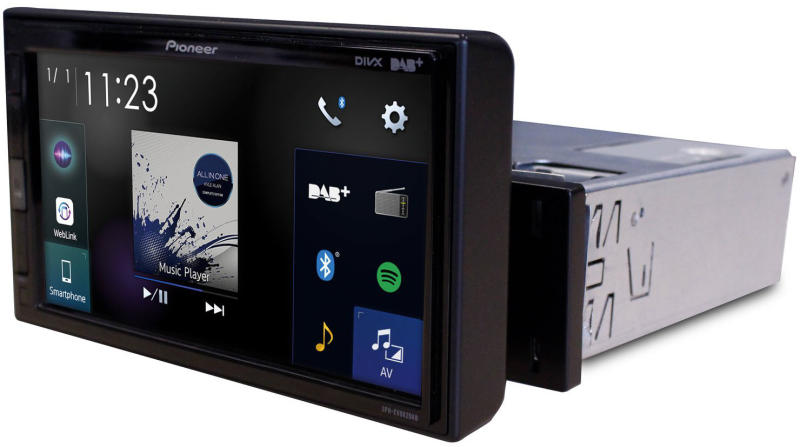 Pioneer SPH-EVO62DAB-Uni 1-DIN Autoradio con Apple CarPlay, DAB e Bluetooth